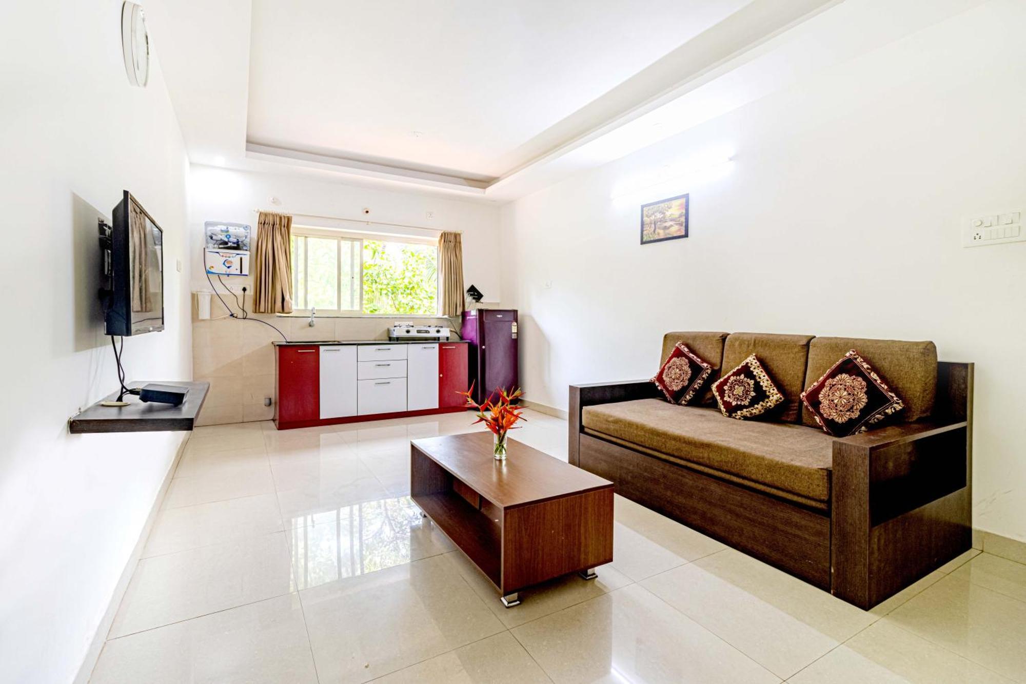 ואגאטור 4Bhk Sparkling Apartment Near Beach Pool & Bar 2Bhkx2 חדר תמונה