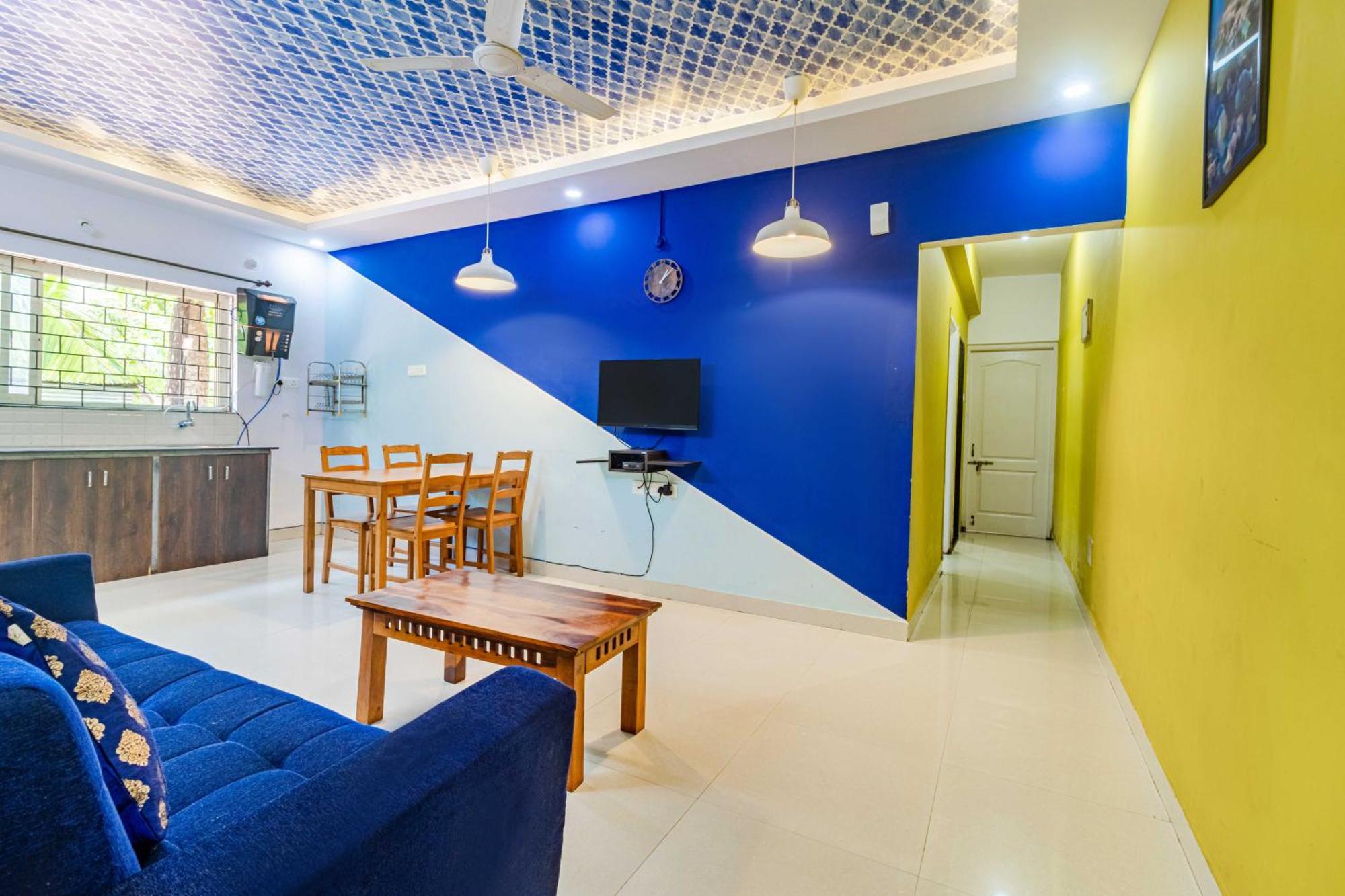 ואגאטור 4Bhk Sparkling Apartment Near Beach Pool & Bar 2Bhkx2 חדר תמונה