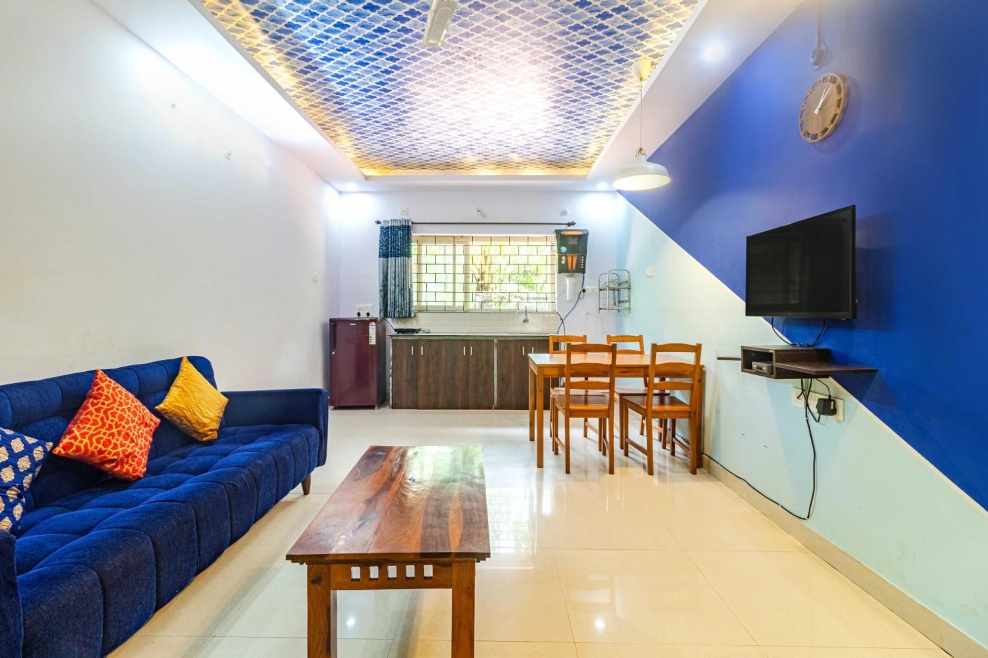 ואגאטור 4Bhk Sparkling Apartment Near Beach Pool & Bar 2Bhkx2 חדר תמונה