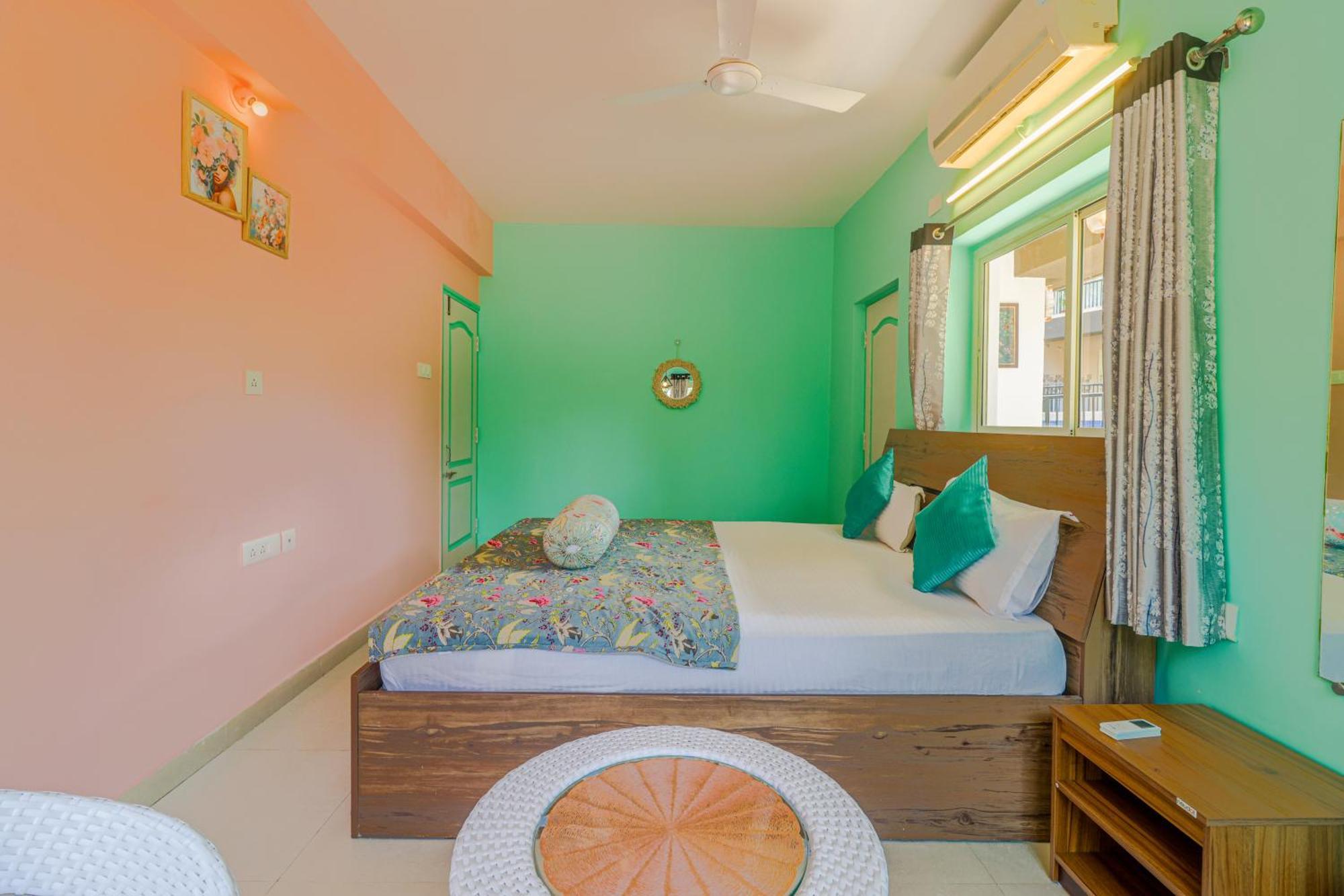 ואגאטור 4Bhk Sparkling Apartment Near Beach Pool & Bar 2Bhkx2 חדר תמונה