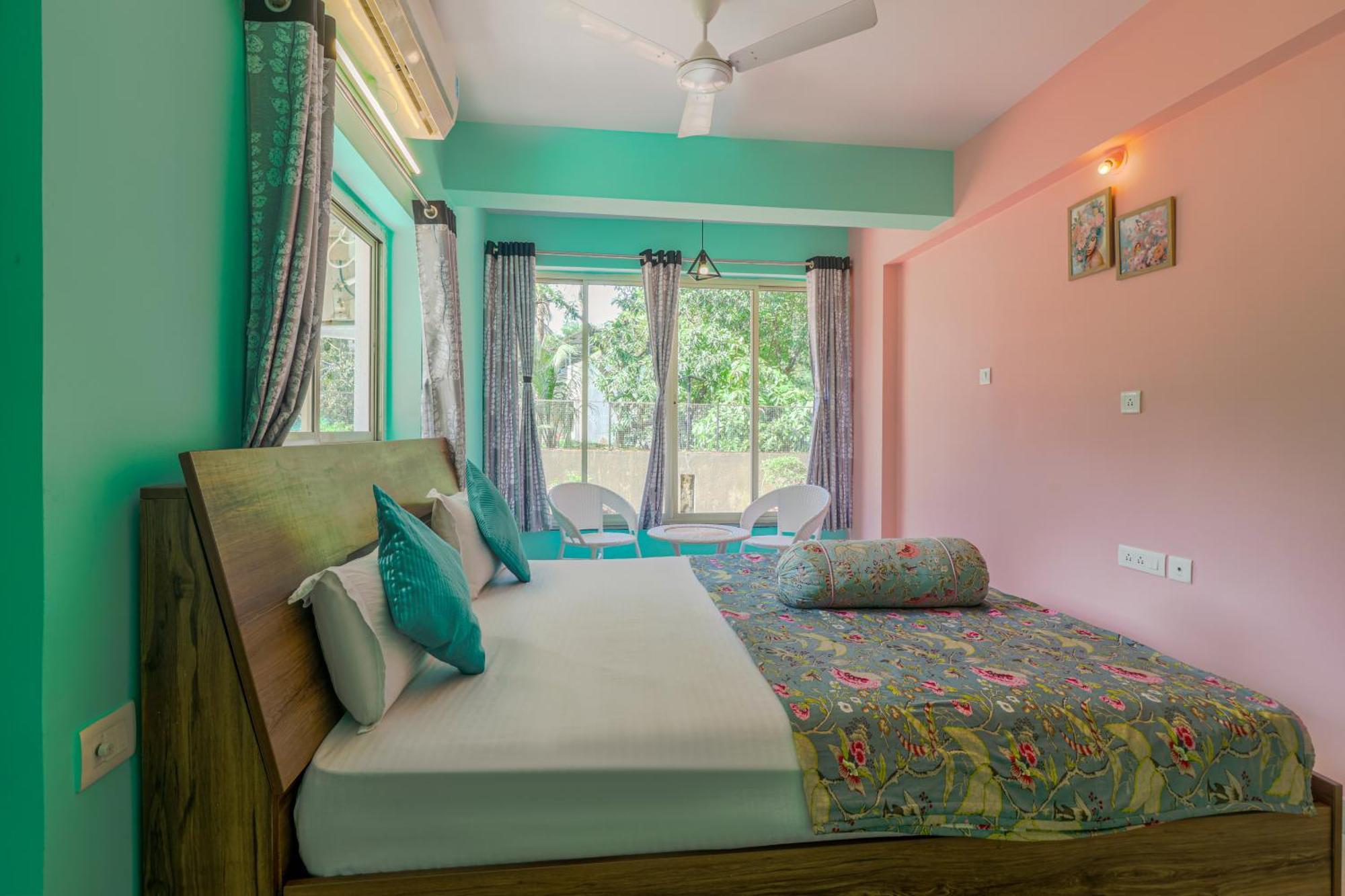 ואגאטור 4Bhk Sparkling Apartment Near Beach Pool & Bar 2Bhkx2 חדר תמונה